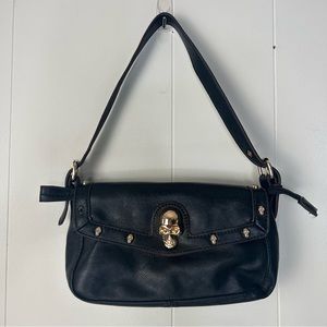 Skull Shoulder Bag Faux Leather
